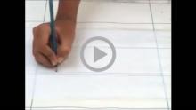 Parallel Horizontal Lines drawn at Slow Pace